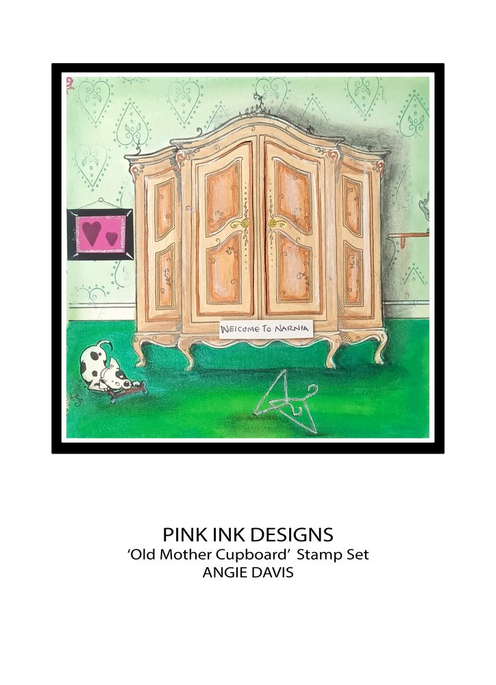 Pink Ink Designs Old Mother Cupboard A5 Clear Stamps (PI208) (OUTLET) Pink Ink Designs Old Mother Cupboard A5 Clear Stamps (PI208) (OUTLET)