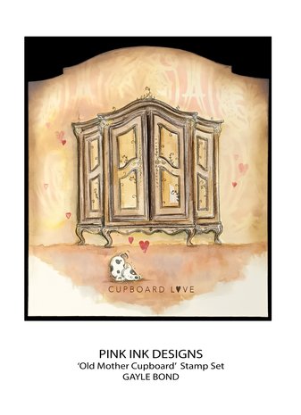 Pink Ink Designs Old Mother Cupboard A5 Clear Stamps (PI208) (OUTLET) Pink Ink Designs Old Mother Cupboard A5 Clear Stamps (PI208) (OUTLET)