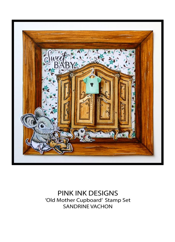 Pink Ink Designs Old Mother Cupboard A5 Clear Stamps (PI208) (OUTLET) Pink Ink Designs Old Mother Cupboard A5 Clear Stamps (PI208) (OUTLET)