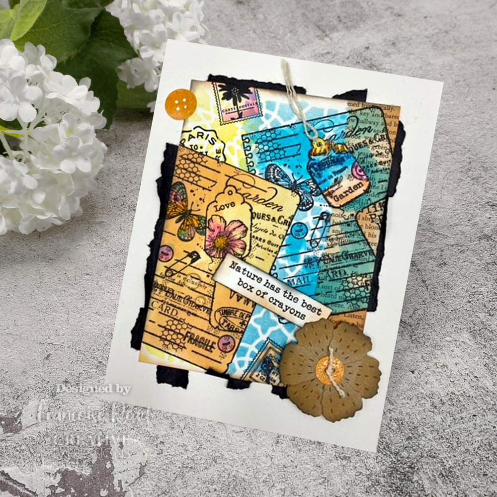 Woodware Fancy Tags & Buttons Craft Die (CEDFR001) (OUTLET)