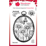 Woodware Daisy Frame Clear Stamps (FRS980) (OUTLET)