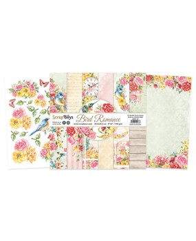 ScrapBoys Bird Romance 8x8 Inch Paper Pad (BIRO-10) (DISCONTINUED)