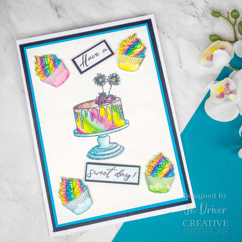 Creative Expressions Designer Boutique Clear Stamp A5 Sweet Day (UMSDB145) (OUTLET)