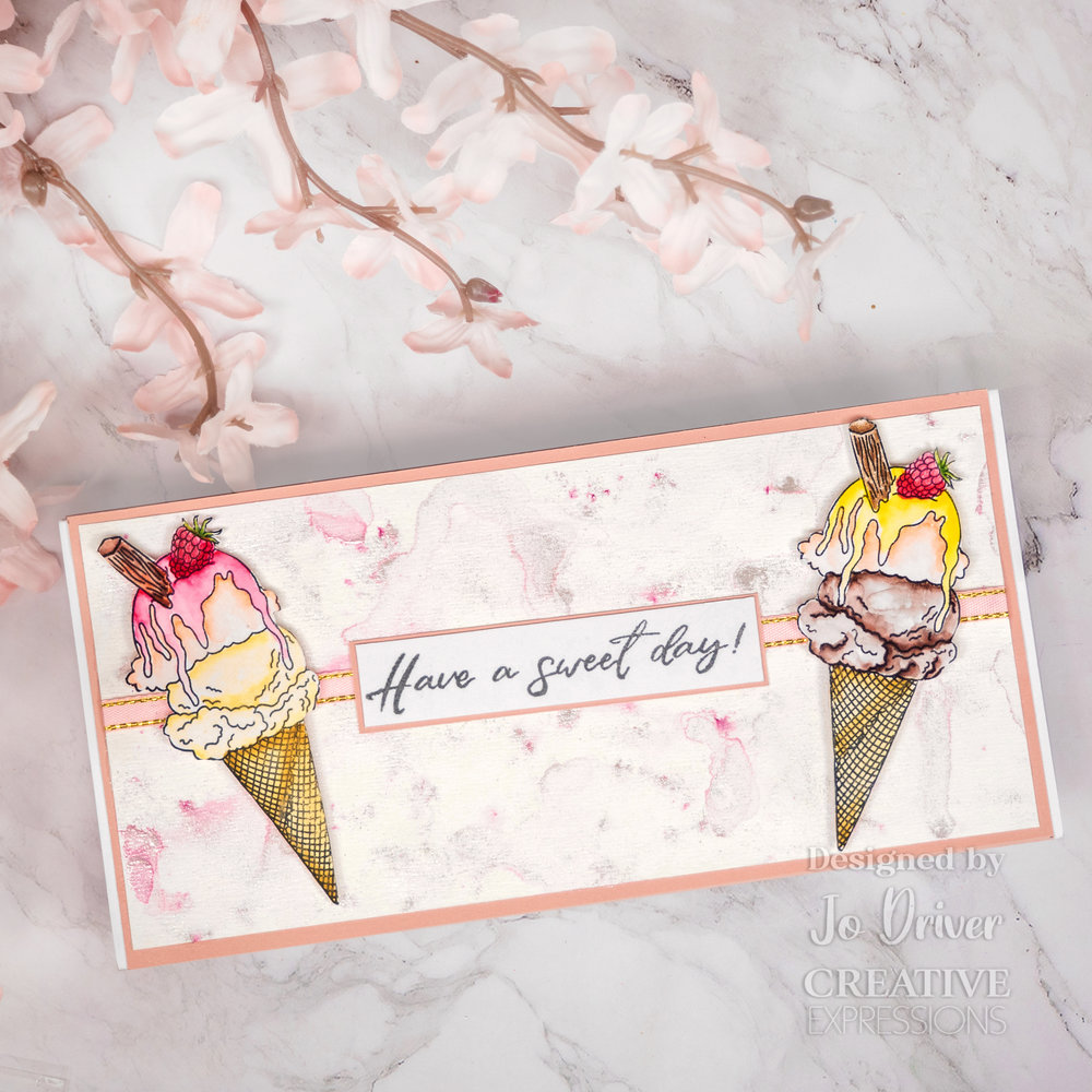 Creative Expressions Designer Boutique Clear Stamp A5 Sweet Day (UMSDB145) (OUTLET)