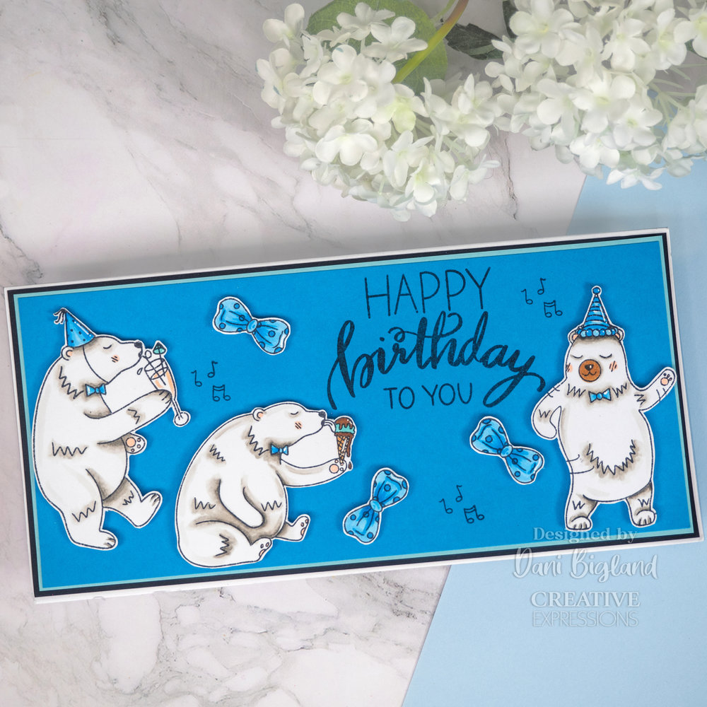Creative Expressions Designer Boutique Clear Stamp A5 Musical Birthday (UMSDB147) (OUTLET) Creative Expressions Designer Boutique Clear Stamp A5 Musical Birthday (UMSDB147) (OUTLET)