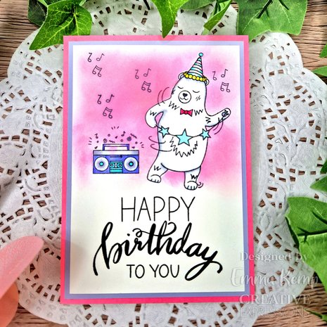 Creative Expressions Designer Boutique Clear Stamp A5 Musical Birthday (UMSDB147) (OUTLET) Creative Expressions Designer Boutique Clear Stamp A5 Musical Birthday (UMSDB147) (OUTLET)