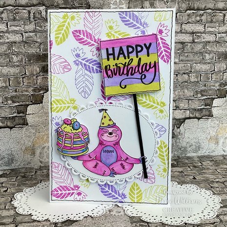 Creative Expressions Designer Boutique Clear Stamp A5 Happy Sloth Day (UMSDB148) (OUTLET) Creative Expressions Designer Boutique Clear Stamp A5 Happy Sloth Day (UMSDB148) (OUTLET)