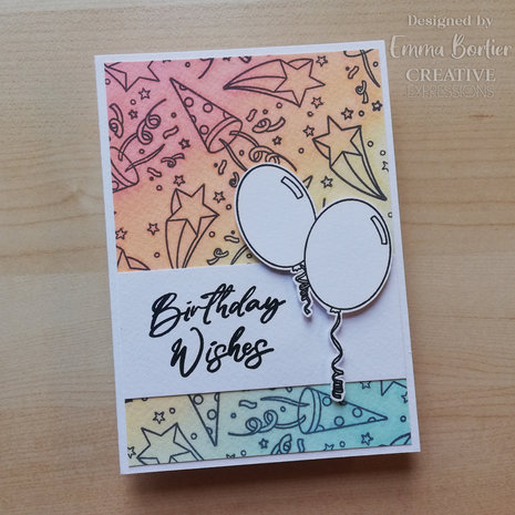 Creative Expressions Designer Boutique Clear Stamp A5 Birthday Wishes (UMSDB146) (OUTLET) Creative Expressions Designer Boutique Clear Stamp A5 Birthday Wishes (UMSDB146) (OUTLET)