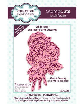 Creative Expressions Sue Wilson StampCuts Periwinkle (CEDSC015) (OUTLET)