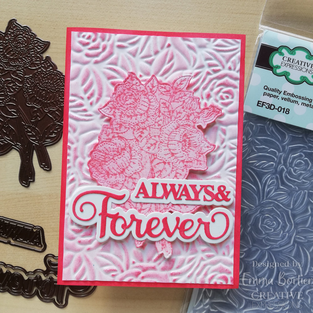 Creative Expressions Sue Wilson StampCuts Old Rose (CEDSC016) (OUTLET)