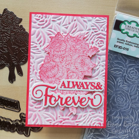 Creative Expressions Sue Wilson StampCuts Old Rose (CEDSC016) (OUTLET)