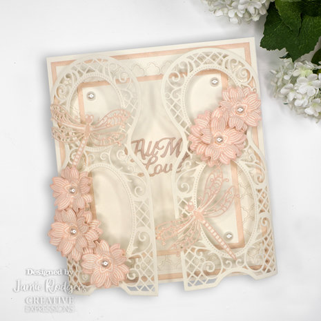 Creative Expressions Jamie Rodgers Craft Die Wings of Wonder Butterfly Trellis Panel (CEDJR055) (OUTLET) Creative Expressions Jamie Rodgers Craft Die Wings of Wonder Butterfly Trellis Panel (CEDJR055) (OUTLET)