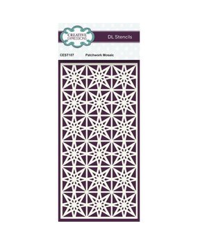 Creative Expressions DL Stencil Patchwork Mosaic (CEST107) (OUTLET) Creative Expressions DL Stencil Patchwork Mosaic (CEST107) (OUTLET)
