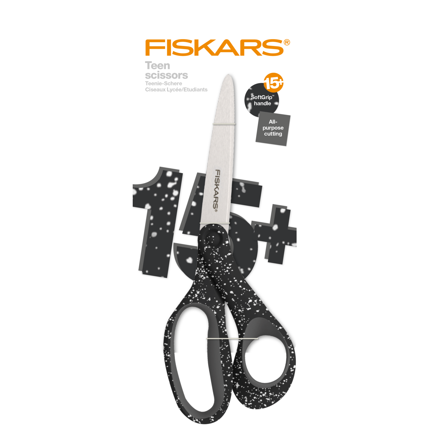 Fiskars • Teen Scissors Teal 20cm for +15 years old