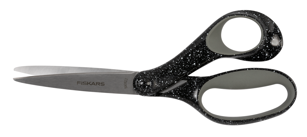 Fiskars Scissors Teen +15 Speckled Black 20cm (1067867) (DISCONTINUED) Fiskars Scissors Teen +15 Speckled Black 20cm (1067867) (DISCONTINUED)