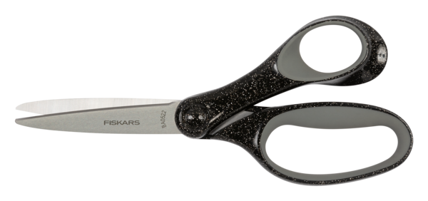 Fiskars Scissors School +12 Glitter Black 18cm (1067859) (DISCONTINUED) Fiskars Scissors School +12 Glitter Black 18cm (1067859) (DISCONTINUED)