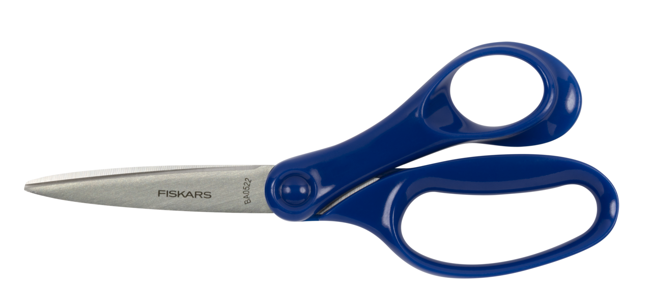 Fiskars Scissors School +12 Blue 18cm (1067856) (DISCONTINUED)
