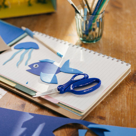 Fiskars Scissors Big Kids +8 Blue 15cm (1067849) (DISCONTINUED) Fiskars Scissors Big Kids +8 Blue 15cm (1067849) (DISCONTINUED)