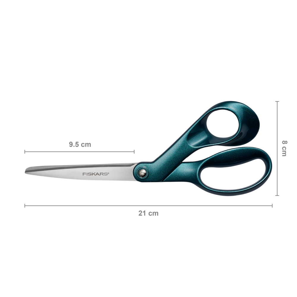 Fiskars Scissors Explore Universal 21cm Metallic Dark Harbour (1066459) (DISCONTINUED) Fiskars Scissors Explore Universal 21cm Metallic Dark Harbour (1066459) (DISCONTINUED)