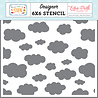Echo Park Keep Cool Cloud Stencil (HCTS311034) (OUTLET)