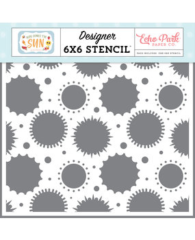 Echo Park Good Sunshine Stencil (HCTS311033) (OUTLET)