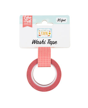 Echo Park Washi Tape Summer Plaid (HCTS311027) (DISCONTINUED)