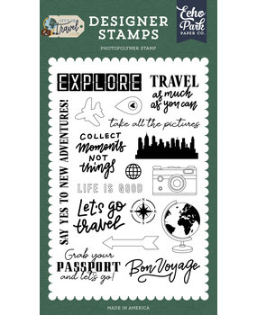 Echo Park Take All The Pictures Designer Stamps (LGT310041) (DISCONTINUED) Echo Park Take All The Pictures Designer Stamps (LGT310041) (DISCONTINUED)