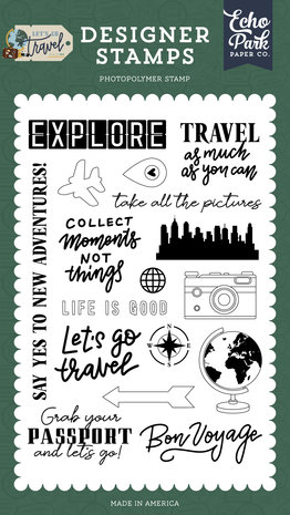 Echo Park Take All The Pictures Designer Stamps (LGT310041) (DISCONTINUED) Echo Park Take All The Pictures Designer Stamps (LGT310041) (DISCONTINUED)