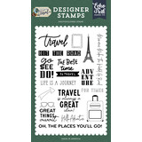 Echo Park Hit The Road Designer Stamps (LGT310040) (DISCONTINUED)