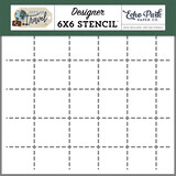 Echo Park Route Lines Stencil (LGT310034) (OUTLET)