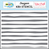 Life Is Sweet Stripes Stencil (SK312035) (OUTLET)