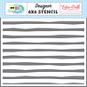 Echo Park Life Is Sweet Stripes Stencil (SK312035) (OUTLET)