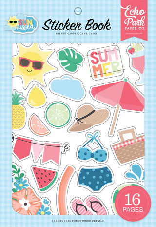 Echo Park Sun Kissed Sticker Book (SK312029) (OUTLET)