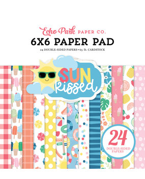 Echo Park Sun Kissed 6x6 Inch Paper Pad (SK312023) (DISCONTINUED)