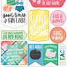 Echo Park Sun Kissed Chipboard Phrases (SK312022) (DISCONTINUED)