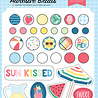 Echo Park Sun Kissed Adhesive Brads (SK312020) (OUTLET)