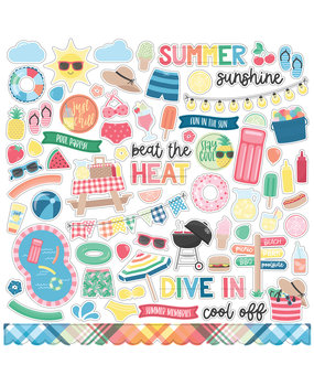 Echo Park Sun Kissed Element Sticker (SK312014) (DISCONTINUED)