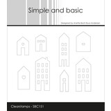 Simple and Basic Town Houses Clear Stamps (SBC151) (DISCONTINUED)