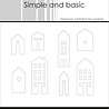 Simple and Basic Town Houses Clear Stamps (SBC151) (DISCONTINUED) Simple and Basic Town Houses Clear Stamps (SBC151) (DISCONTINUED)