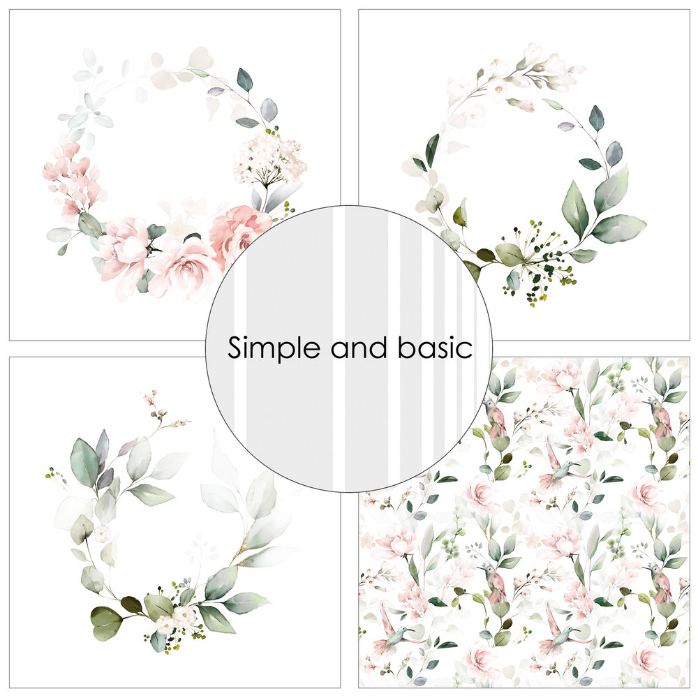 Simple and Basic Soft Spring 12x12 Inch Paper Pack (SBP716) (DISCONTINUED) Simple and Basic Soft Spring 12x12 Inch Paper Pack (SBP716) (DISCONTINUED)