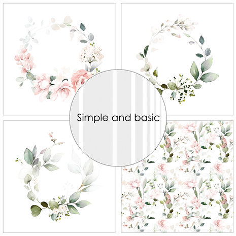 Simple and Basic Soft Spring 12x12 Inch Paper Pack (SBP716) (DISCONTINUED) Simple and Basic Soft Spring 12x12 Inch Paper Pack (SBP716) (DISCONTINUED)