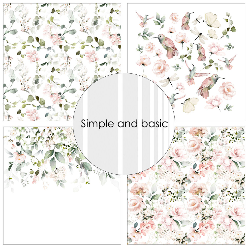 Simple and Basic Soft Spring 12x12 Inch Paper Pack (SBP716) (DISCONTINUED) Simple and Basic Soft Spring 12x12 Inch Paper Pack (SBP716) (DISCONTINUED)