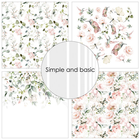 Simple and Basic Soft Spring 12x12 Inch Paper Pack (SBP716) (DISCONTINUED) Simple and Basic Soft Spring 12x12 Inch Paper Pack (SBP716) (DISCONTINUED)