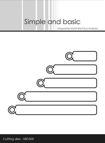 Simple and Basic Banners Cutting Dies (SBD300) (DISCONTINUED)