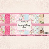 Reprint Camping Holiday 12x12 Inch Paper Pack (CRP066) (DISCONTINUED)