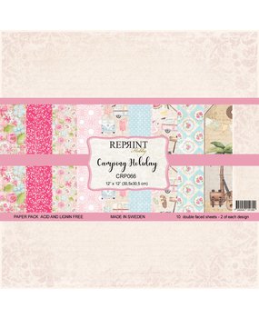 Reprint Camping Holiday 12x12 Inch Paper Pack (CRP066) (DISCONTINUED)