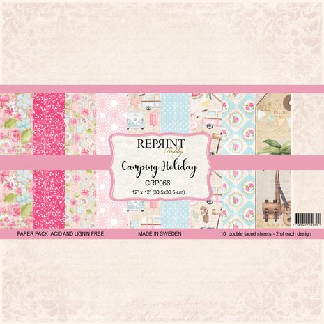 Reprint Camping Holiday 12x12 Inch Paper Pack (CRP066) (DISCONTINUED) Reprint Camping Holiday 12x12 Inch Paper Pack (CRP066) (DISCONTINUED)