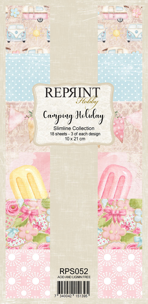 Reprint Camping Holiday Slimline Paper Pack (RPS052) (DISCONTINUED) Reprint Camping Holiday Slimline Paper Pack (RPS052) (DISCONTINUED)