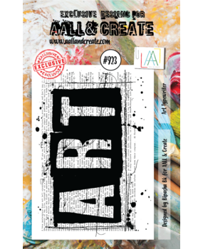 Aall and Create Stamp Set A7 Art Typewriter (AALL-TP-923) (DISCONTINUED)