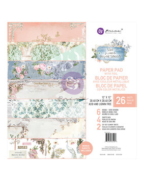 Prima Marketing The Plant Department 12x12 Inch Paper Pad (661953) (DISCONTINUED) Prima Marketing The Plant Department 12x12 Inch Paper Pad (661953) (DISCONTINUED)
